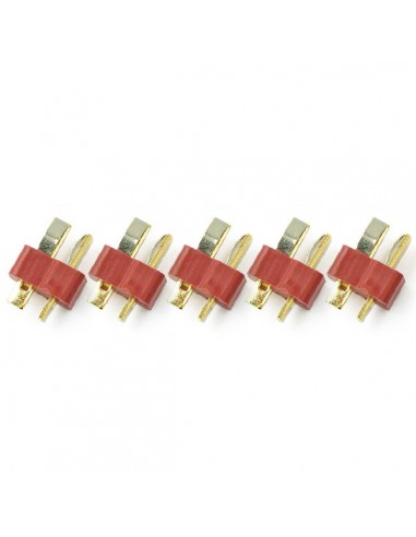 Conector T macho (5 pcs)