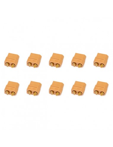 Conector XT60 hembra (10 pcs)