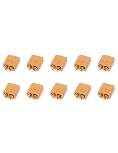 Conector XT60 macho (10 pcs)