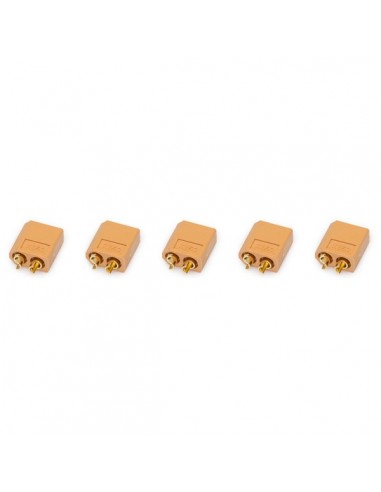 Conector XT60 macho (5 pcs)