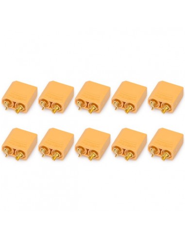 Conector XT90 macho (10 pcs)