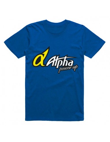 Alpha Plus T-shirt L-Size(Blue)