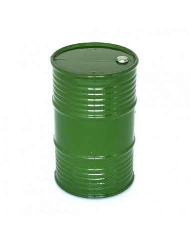 Bidón de aceite plástico verde