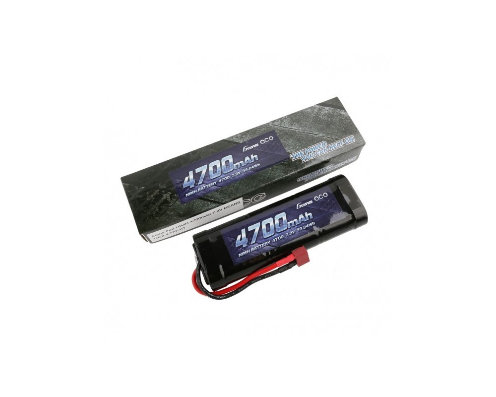 Gens ace Batería NiMh 7.2V-4700Mah (Deans) 135x48x25mm 415g