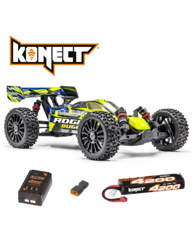 Hobbytech Rogue Buggy Amarillo - Pack...