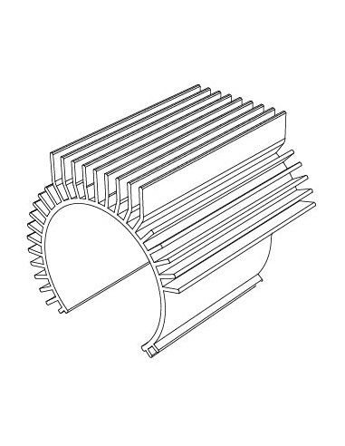 Disipador motor brushless